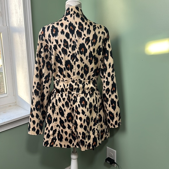 Robert Louis leopard print lightweight jacket 2X - Picture 4 of 8